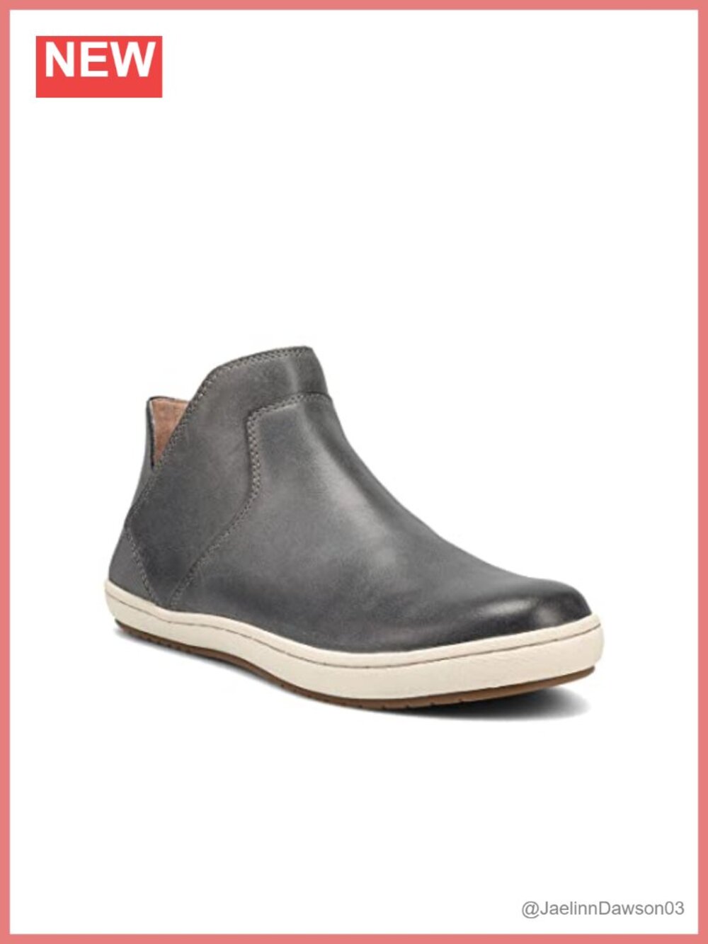 Taos Unity Mid Top Leather Boots Lightweight Casual Stability Ankle Booties
